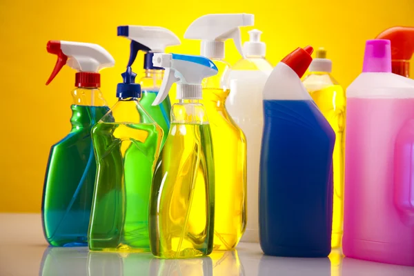 Set of cleaning products — Stock Photo, Image