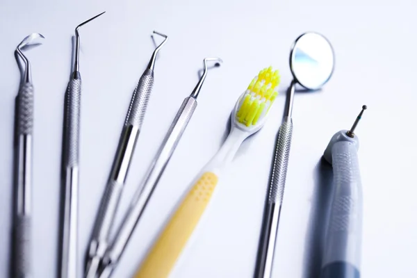 Close-up Dental Instruments — Stock Photo, Image