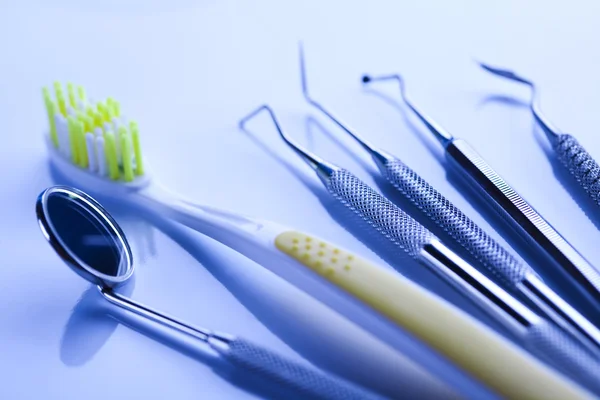 Close-up Dental Instruments — Stock Photo, Image