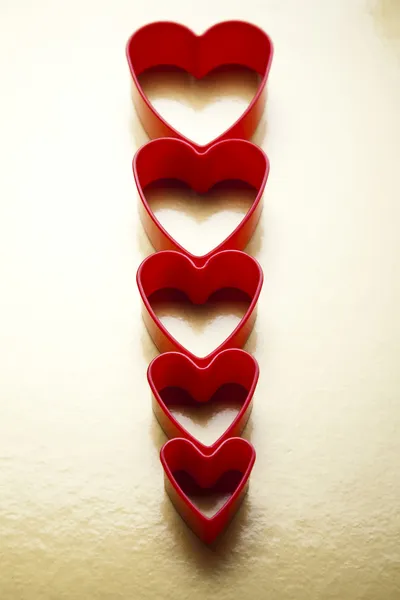 Coeur de Saint Valentin rouge — Photo