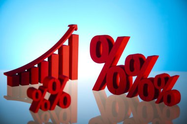 Kırmızı yüzde sembolü