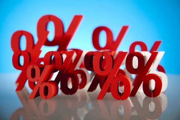 Percentage background — Stock Photo, Image