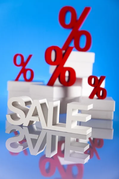 Sale background with percent — Stock Photo, Image