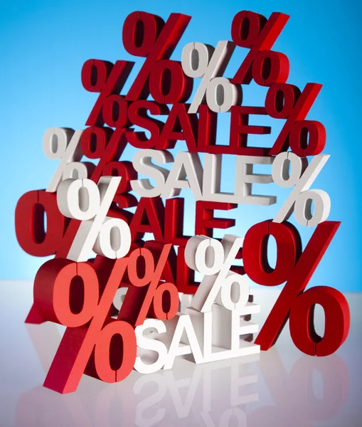 Collection of sale discount — Stock Photo, Image
