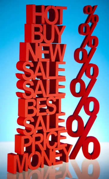 Sale background signs — Stock Photo, Image