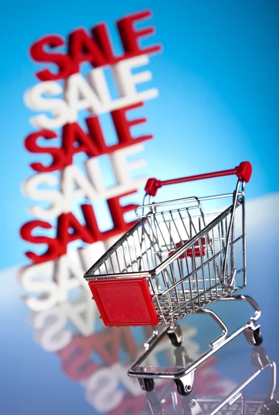 Sale cart — Stock Photo, Image