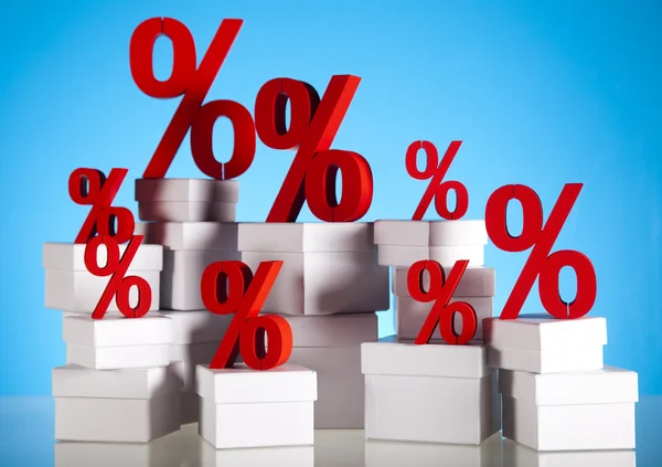Big Percent, Finance — Stock Photo, Image