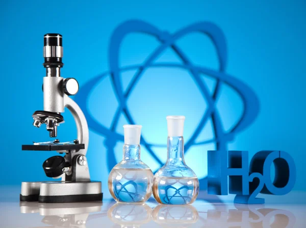 Sterile conditions, Laboratory glassware — Stock Photo, Image