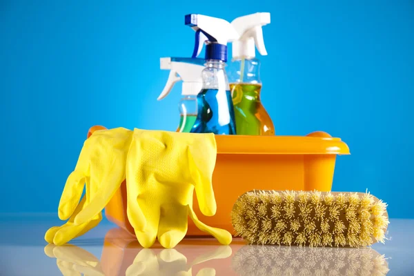 Set of cleaning products — Stock Photo, Image