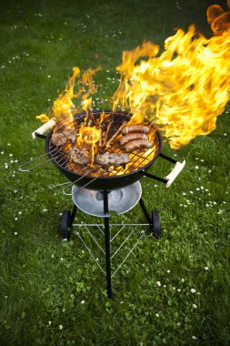 ateş, sıcak ızgara