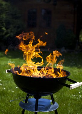 ateş, sıcak ızgara