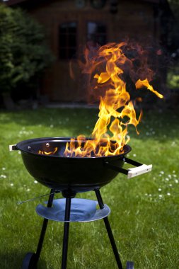 ateş, sıcak ızgara