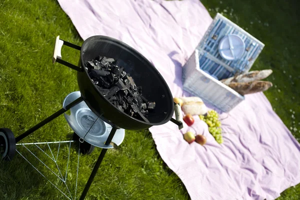 Picknick, grillen tijd, grill — Stockfoto