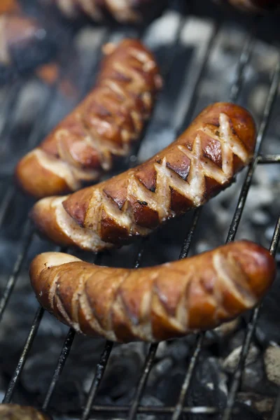 Grilling at summer weekend — Stock Photo, Image