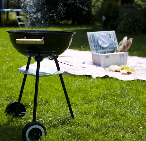 Picknick, grillen tijd, grill — Stockfoto