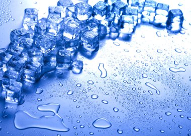 buz küpleri arka plan