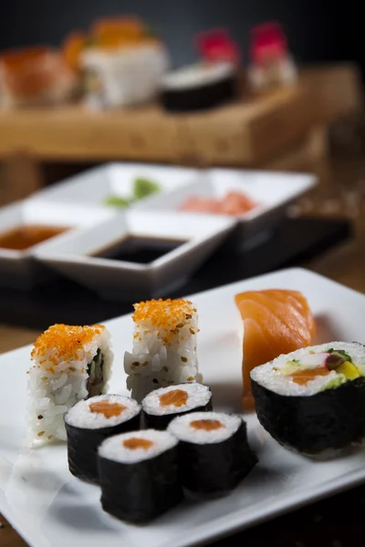 Asien mat sushi — Stockfoto