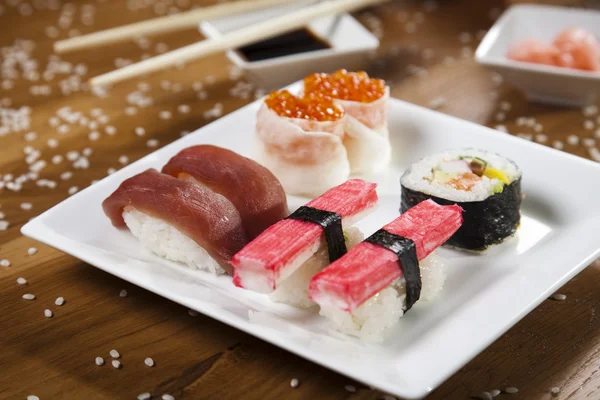 Azië eten sushi — Stockfoto