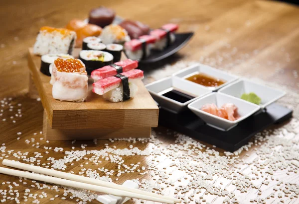 Azië eten sushi — Stockfoto