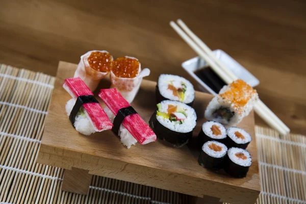 Collectie van sushi — Stockfoto