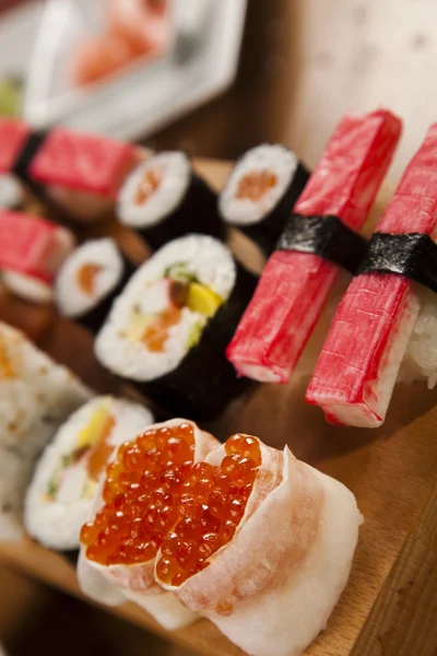 寿司的集合 — 图库照片
