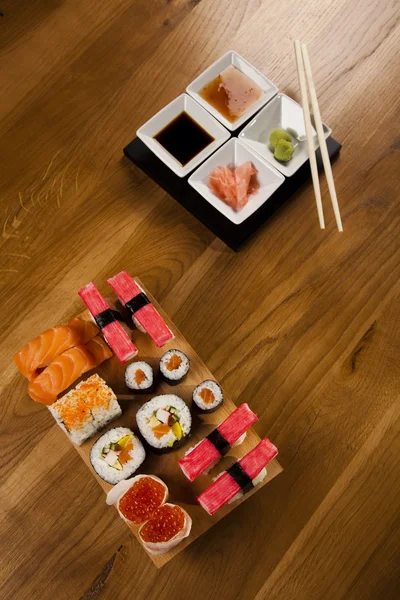 Collectie van sushi — Stockfoto