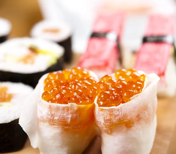 Marisco de sushi japonês — Fotografia de Stock