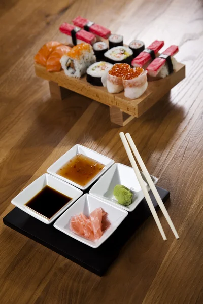 寿司的集合 — 图库照片