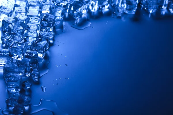 Ice cubes background — Stock Photo, Image