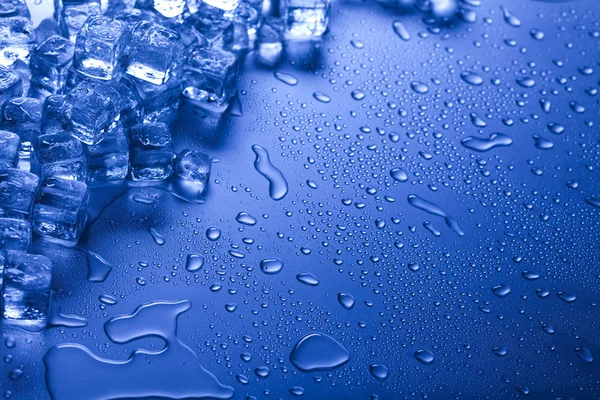 Ice cubes background — Stock Photo, Image