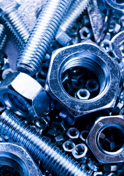 Nuts and bolts — Stock Photo, Image