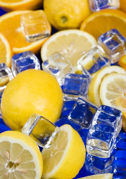 Лимонний і апельсиновий — стокове фото