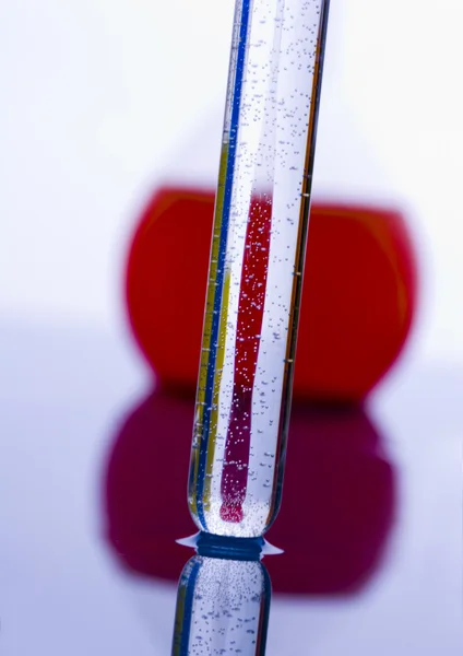 Chemistry equipment, laboratory glassware — Stock Photo, Image