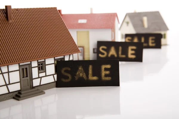 Small houses for sale — Stock Photo, Image