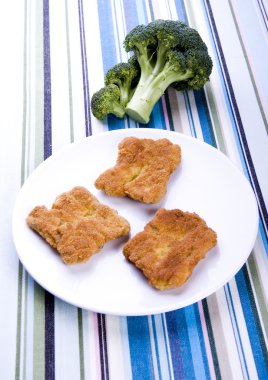 Soya pirzola ve brokoli