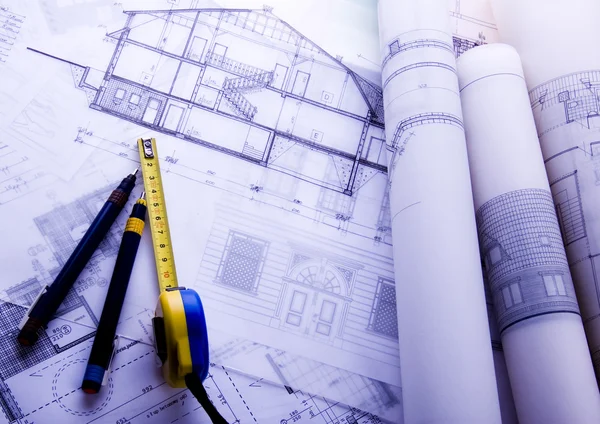 Architecture plan — Stock Photo, Image