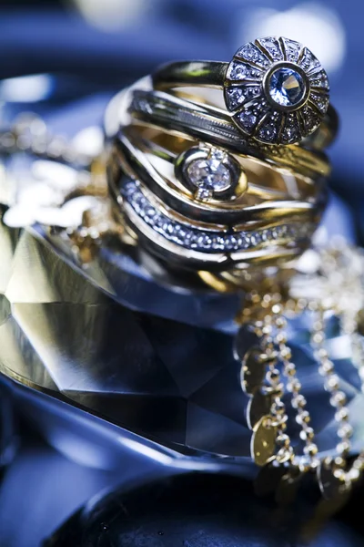 다이아몬드-보석-반지 — 스톡 사진