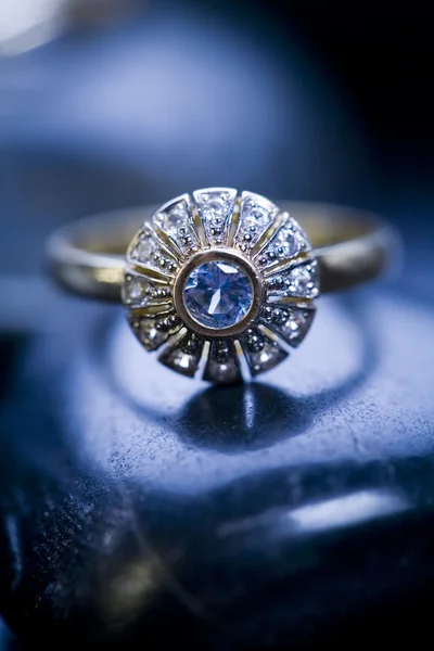 Edelsteen ring — Stockfoto