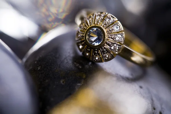 Edelsteen ring — Stockfoto