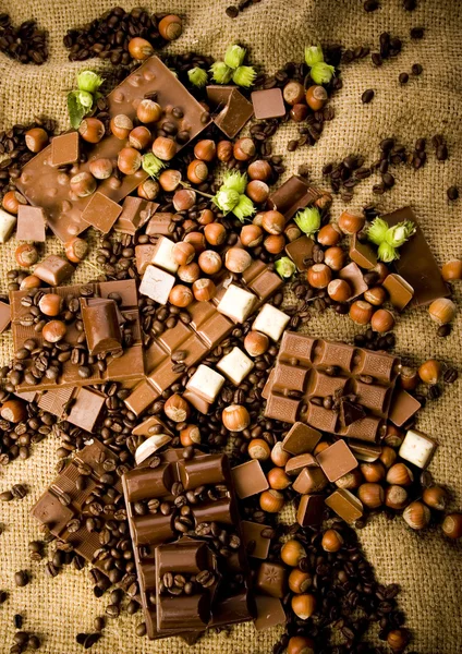 Chocolate & Coffee — Stock Photo, Image