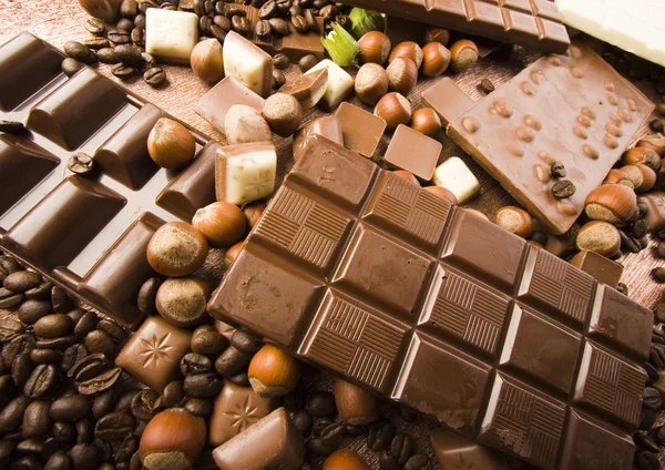 Csokoládé & kávé — Stock Fotó
