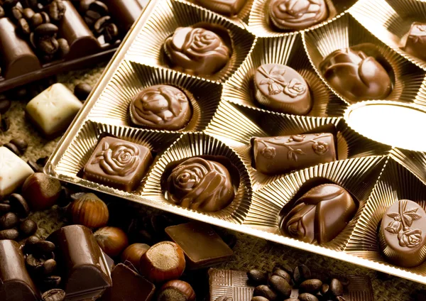 Bars of chocolate — Stock Photo, Image