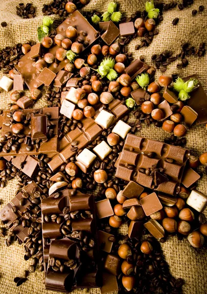 Chocolate & Coffee — Stock Photo, Image