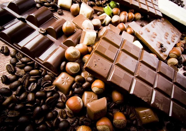 Choklad & kaffe — Stockfoto