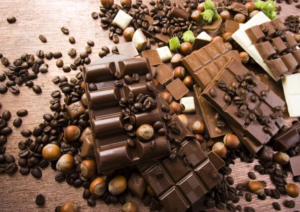 Chocolate & Coffee — Stock Photo, Image