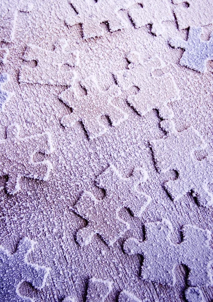 Ice Puzzles — Stock Photo, Image