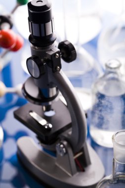 Laboratuvar ve mikroskop cam