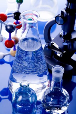 Laboratuvar ve mikroskop cam