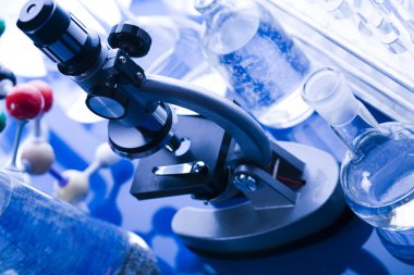 Laboratuvar ve mikroskop cam