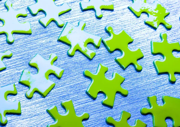 Puzzle background — Stock Photo, Image